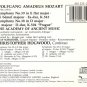 mozart symphony no.38 prague & no.39 academy of ancient music hogwood CD 1984 L'oiseau-Lyre like new