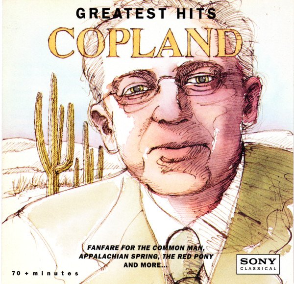 copland - greatest hits CD 1994 sony classical remastered stereo 12 tracks like new MLK 64 059