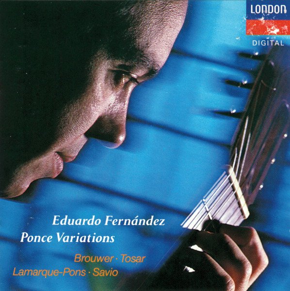 Eduardo Fern&Atilde;&iexcl;ndez - ponce variations CD 1989 london like new 421 816-2