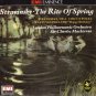 stravinsky: rite of spring - LPO / mackerras CD 1988 EMI eminence UK like new CDM 7 62035 2