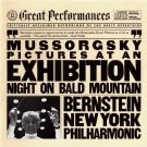 mussorgsky: pictures at an exhibition / night on bald mountain - bernstein / NYP CD like new