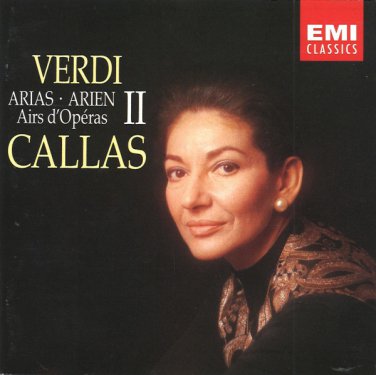 verdi: Arias &acirc;�� Arien &acirc;�� Airs D'Op&Atilde;&copy;ras II - callas CD 1987 EMI made in UK like new CDC 7 47943 2