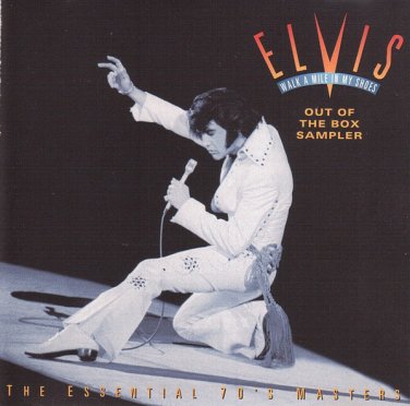 elvis presley - elvis: walk a mile in my shoes: out of the box sampler CD 1995 RCA like new