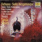 debussy: suite bergamasque, pour le piano etc, tamas vasary CD 1970 polygram DG like new 429 517-2