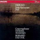 debussy: trois nocturnes / jeux - concertegebouw orch amsterdam / haitink CD 1990 philips like new