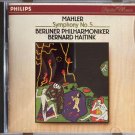 mahler: symphony no.5 - berliner philharmoniker / haitink CD 1989 philips like new 422 355-2