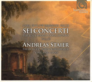 C.P.E. bach: Sei Concerti Per Il Cembalo Concerto WQ 43 2CDs 2011 harmonia mundi HMC 902083.84