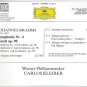 brahms: symphonie no.4 - wiener philharmoniker / kleiber CD deutsche grammophon BMG Direct like new