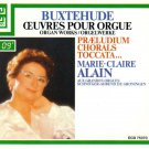 buxtehude: Œuvres Pour Orgue - marie-claire alain CD 3-discs 1988 erato like new ECD 75370