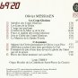 olivier messiaen: L'Ascension / Les Corps Glorieux - louis thiry CD 1986 calliope CAL 9926