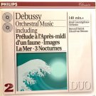 debussy: orchestral music - royal concertgebouw / haitink 2CDs 1993 philips remastered like new