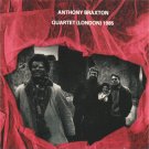 anthony braxton quartet (london) 1985 CD 2-discs 1990 leo records UK like new CD LR 200/201 anthony braxton quartet (london) 1985 CD 2-discs 1990 leo records UK like new CD LR 200/201