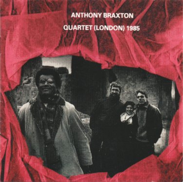 anthony braxton quartet (london) 1985 CD 2-discs 1990 leo records UK like new CD LR 200/201