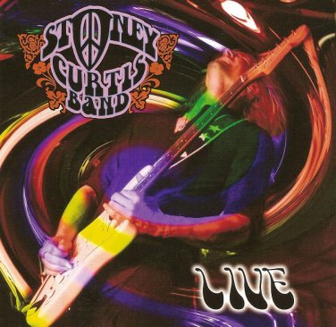 stoney curtis band - live CD + DVD autographed 2012 blues bureau international like new BB2086-2