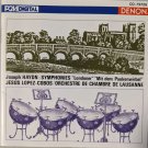 haydn: symphonies nos. 104 & 103 - lopez-cobos, orchestre de chambre de lausanne CD 1992 denon japan