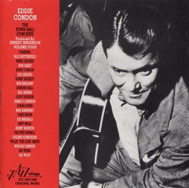 eddie condon - town hall concerts volume four CD 2-discs 1989 jazzology new JCD-1007/1008
