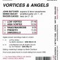 John Butcher With Derek Bailey And Rhodri Davies – Vortices And Angels CD 2001 emanem uk new 4049