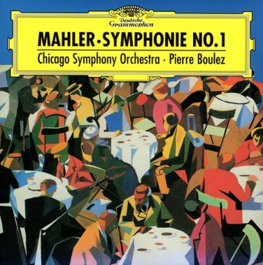 mahler: symphonie no.1 - chicago symphony orchestra, boulez CD 1999 DGBMG Direct like new