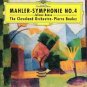 mahler: symphonie no.4 - cleveland orchestra, boulez CD 2000 DG bmg direct like new