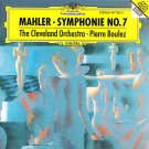 mahler: symphonie no.7 - cleveland orchestra, boulez CD 4D audio 1996 DG BMG Direct like new