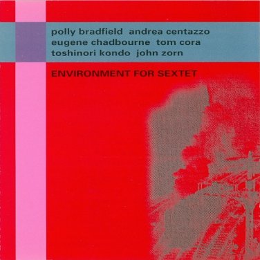 polly bradfield andrea centazzo eugene chadbourne tom cora... - environment for sextet CD like new