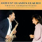 anthony braxton quartet - twelve compositions CD 2-discs 1994 music & arts like new CD-835