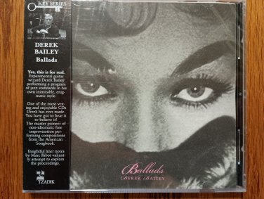 derek bailey - ballads CD 2002 tzadik 14 racks new factory-sealed TZ 7607