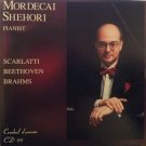 scarlatti beethoven brahms - mordecai shehori, pianist CD 1997 cembal d'amour used mint