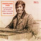 ferdinando paer : tre grandi sonate - trio brahms CD 1994 bongiovanni italy used mint