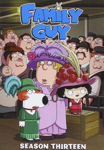 family guy: season thirteen DVD 3-discs NTSC 2015 20th century fox widescreen like new