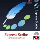 NCH Express Scribe Digital Transcription Audio Player Transcribe Audio Software