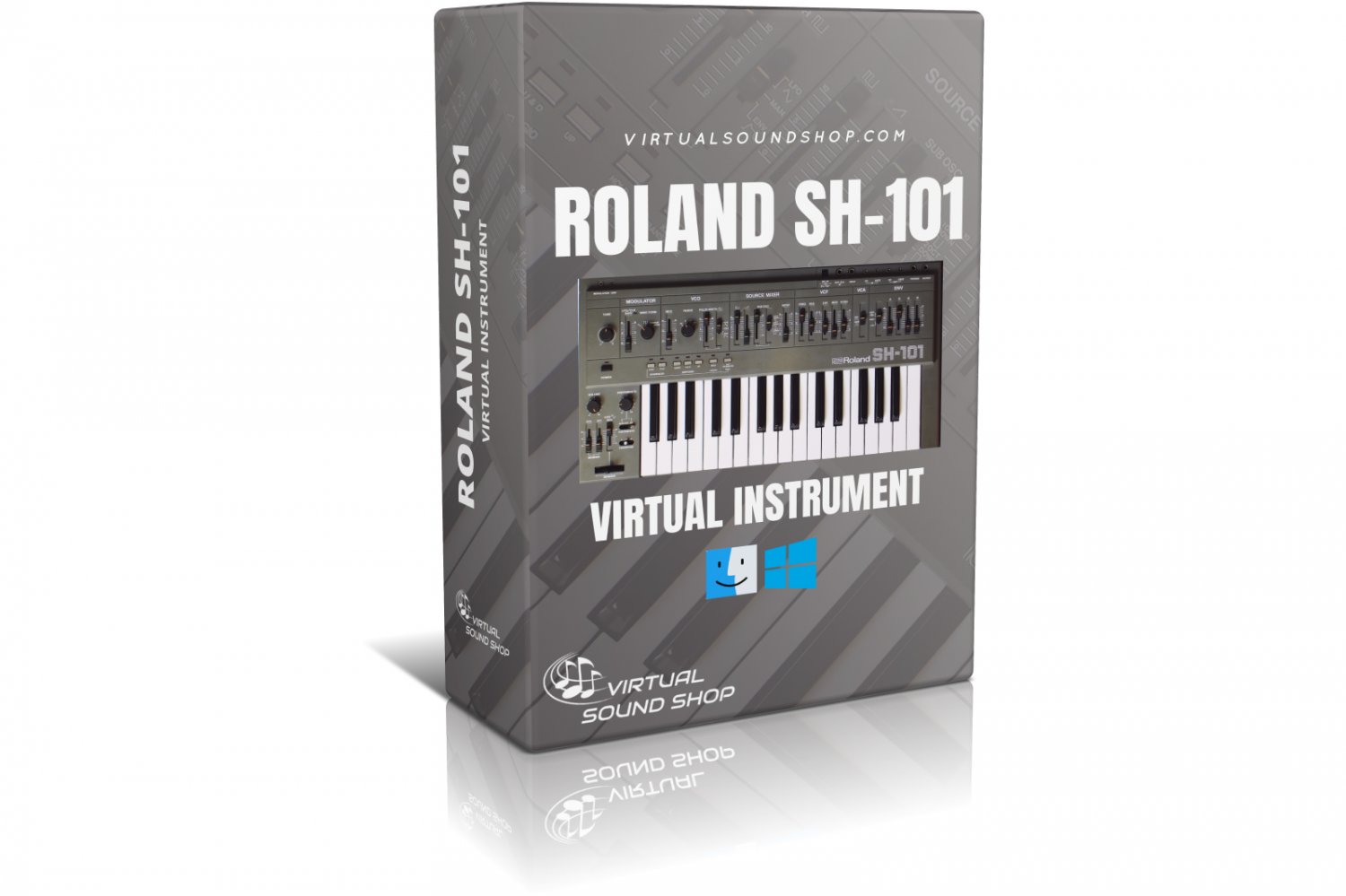 Roland SH101 Emulation Virtual Instrument VST Synthesizer Software
