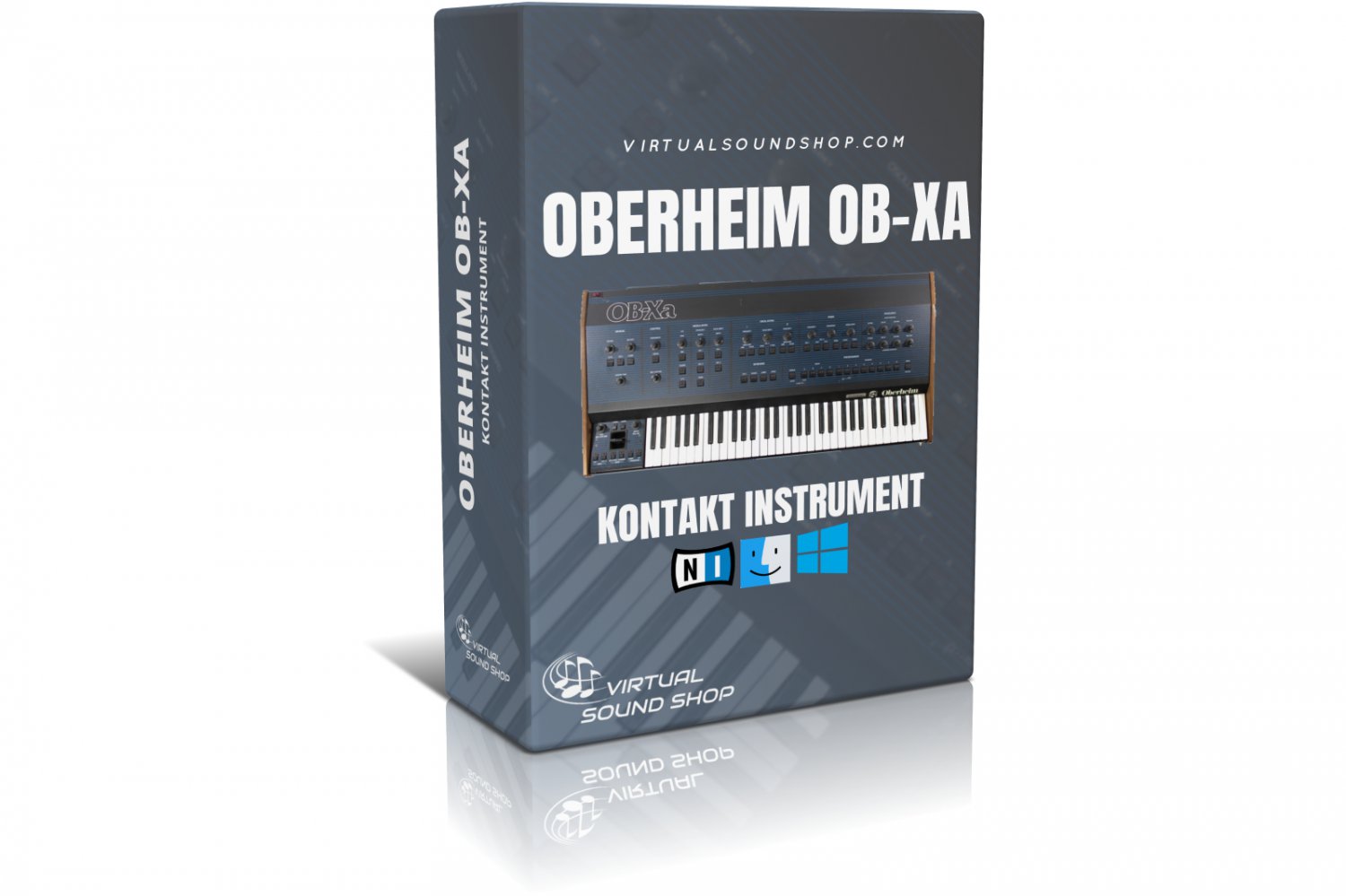 Oberheim OB-XA Kontakt Library NKI Virtual Instrument Software