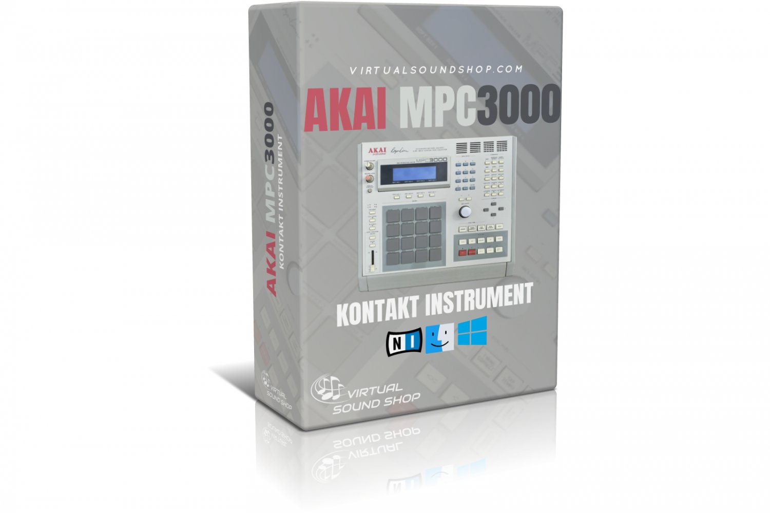 Akai MPC3000 Kontakt Library NKI Virtual Instrument Software