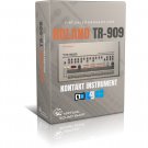 Roland TR-909 Kontakt Library NKI Virtual Instrument Software