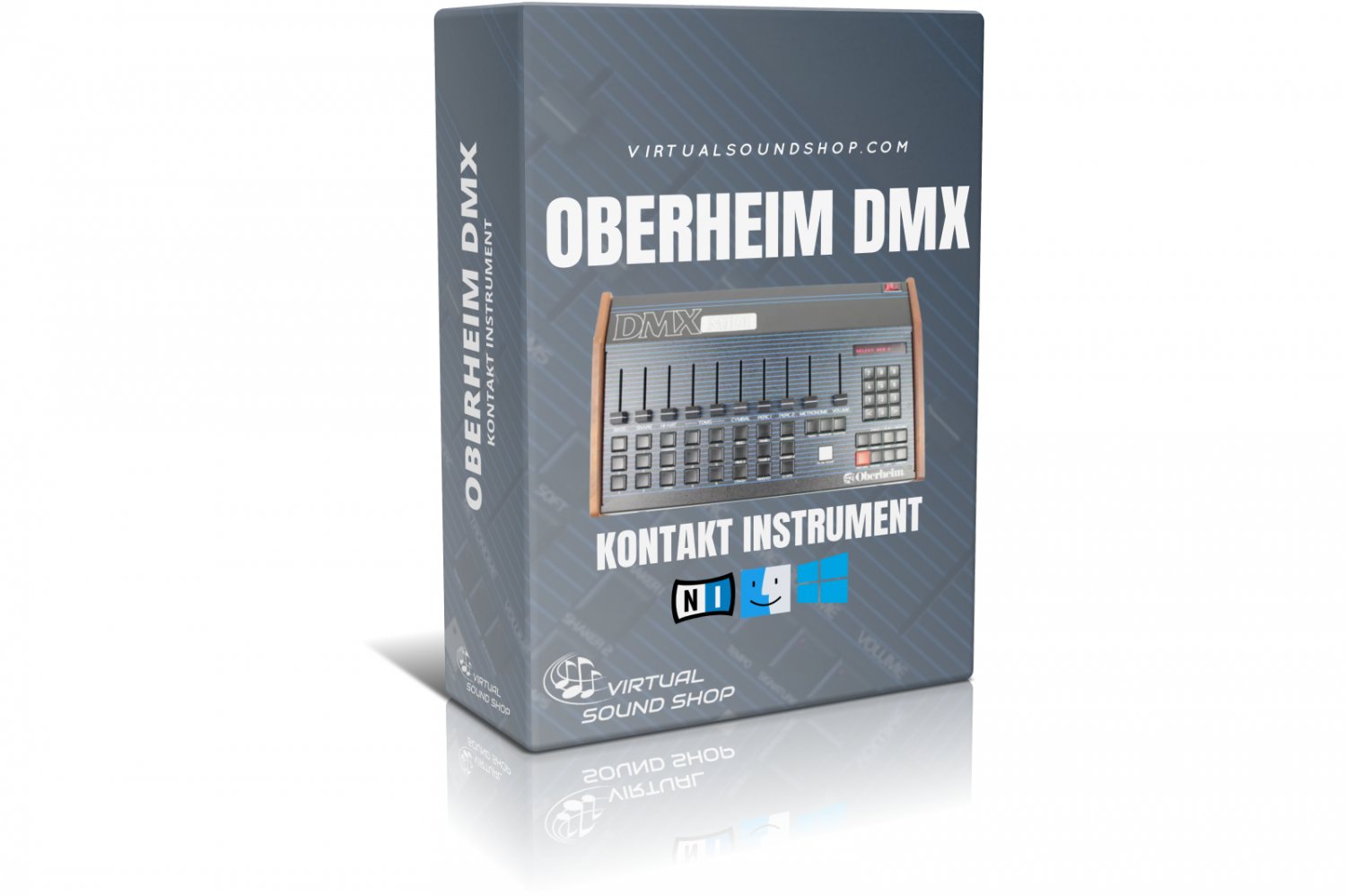 Oberheim DMX Drum Machine Kontakt Library Virtual Instrument NKI VST
