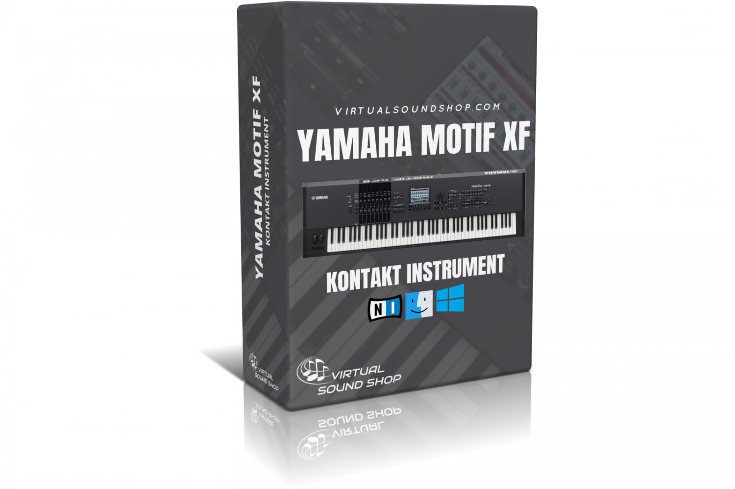 Yamaha Motif XF Kontakt Library Virtual Instrument NKI VST Software
