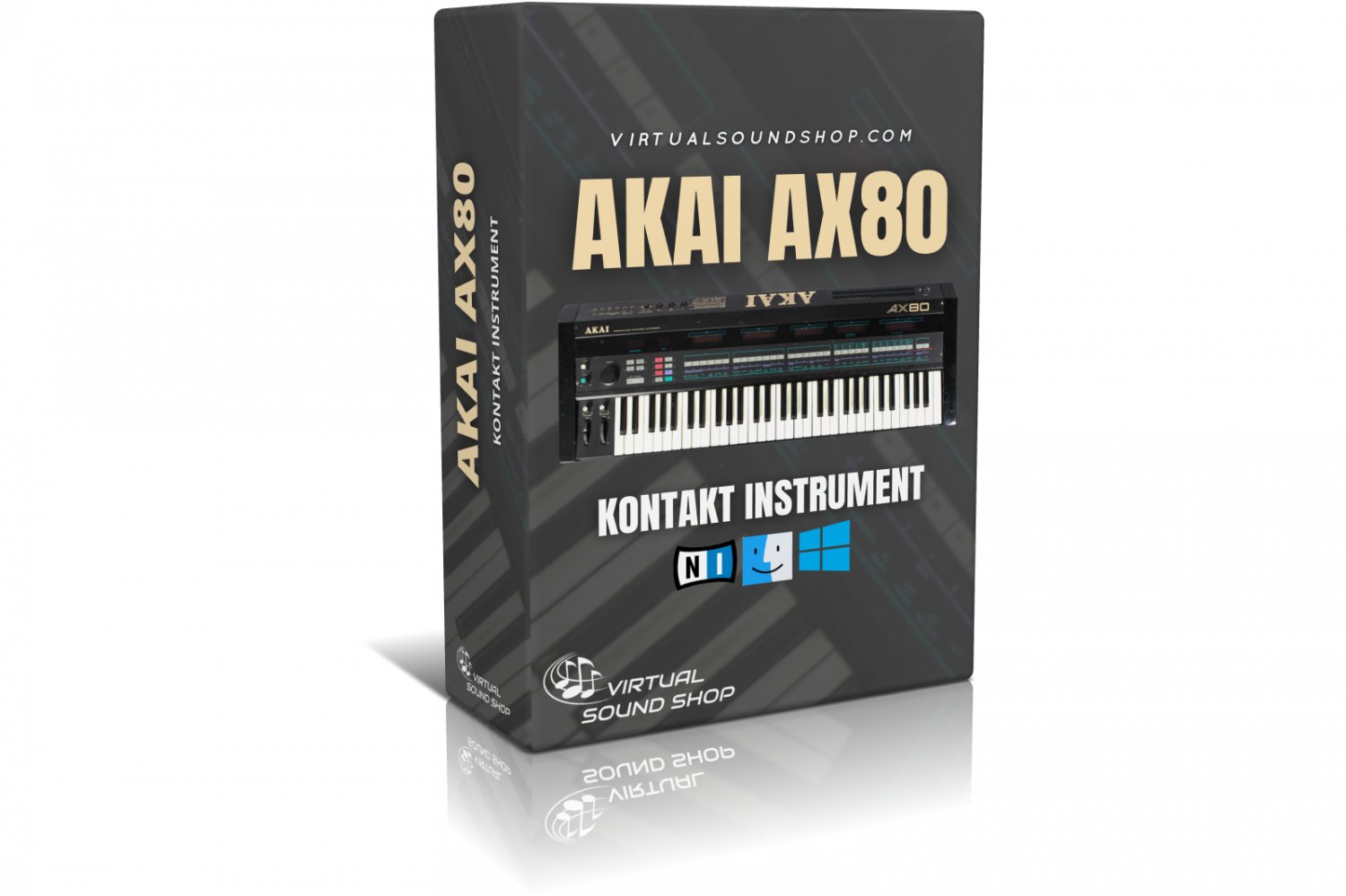 Akai AX80 Kontakt Library NKI Virtual Instrument Software
