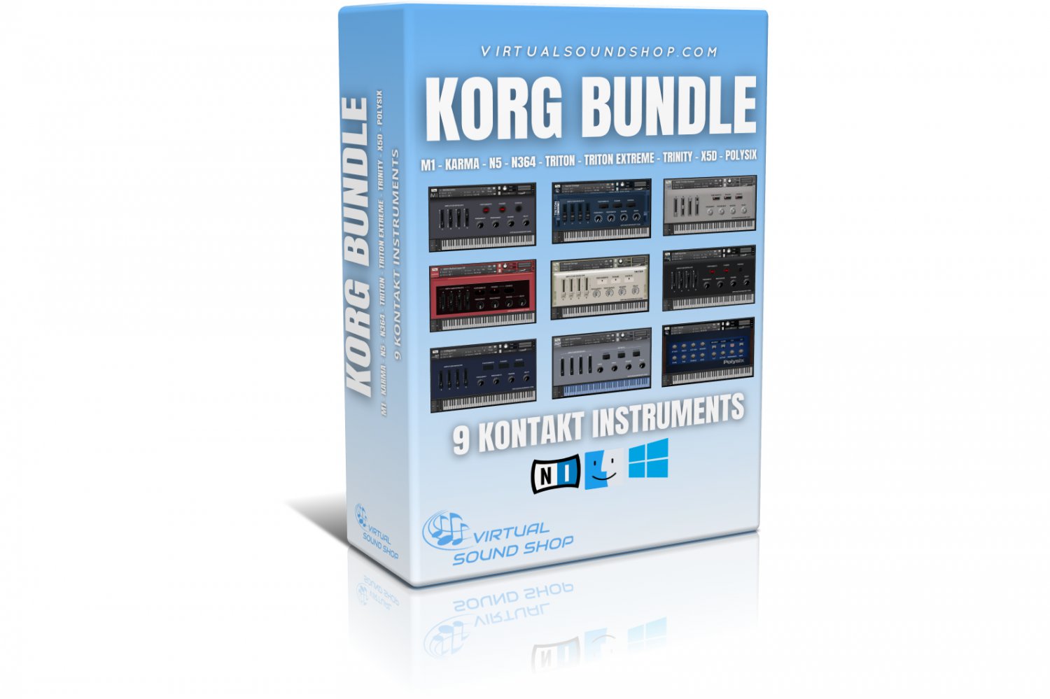 Korg Bundle Kontakt Library NKI Virtual Instrument Software