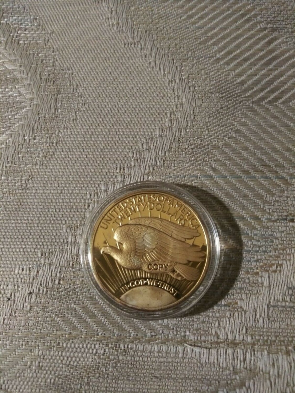 Copy 1933 Liberty Standing Walking 20 Dollar Coin United States Gold