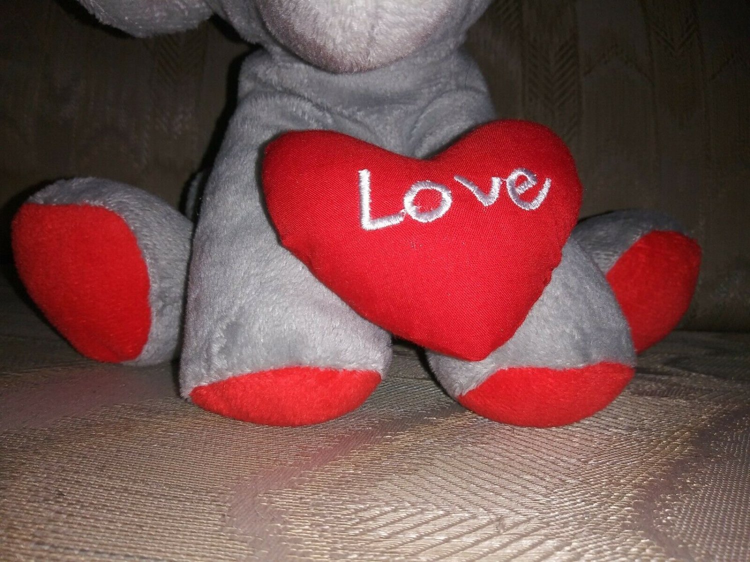 valentines elephant teddy