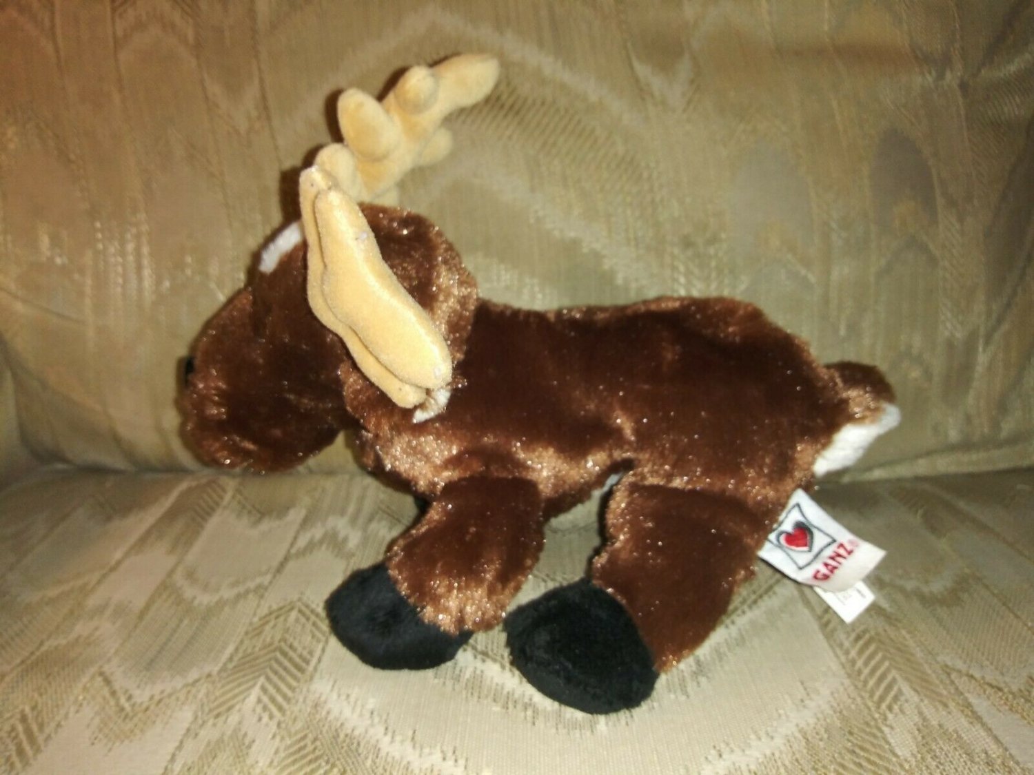 Ganz Webkinz Reindeer Beanbag Plush 9