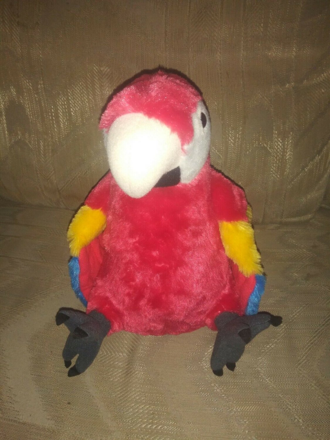 scarlet macaw plush