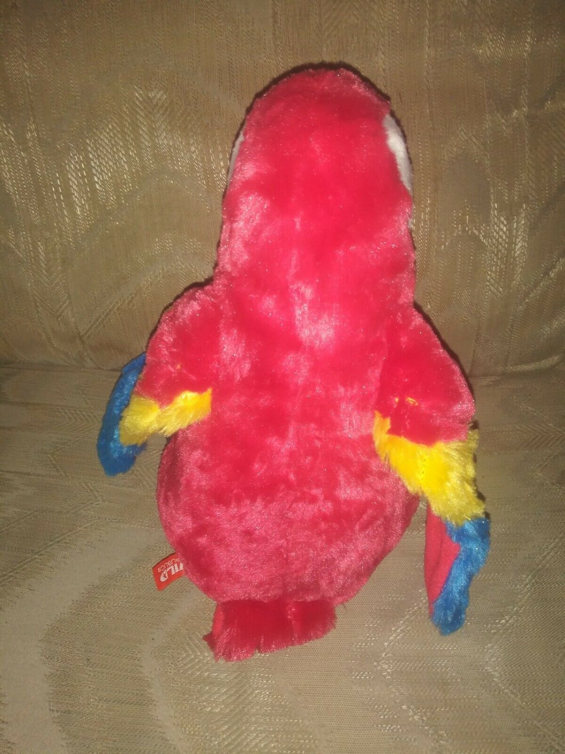 scarlet macaw plush