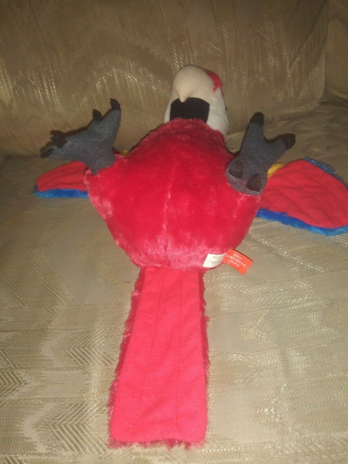 scarlet macaw plush