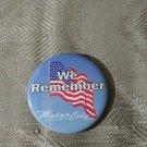We Remember 9-11 Motor City Casino Hotel Pin 2-1/2" Round Circle USA US...