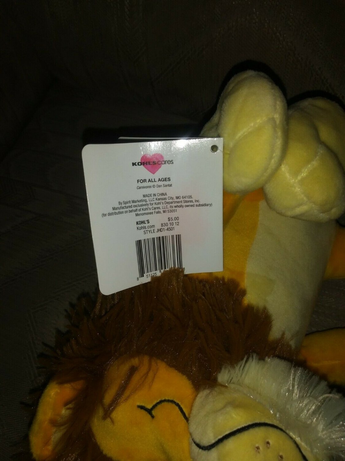 kohls cares lion