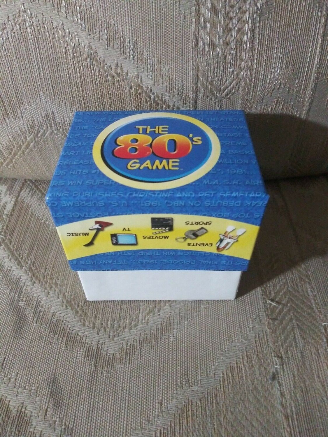 The 80s Game Board Game Trivia Cards Only 1 Box Of 300 Cards Replacement...