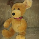 Build A Bear Workshop Dog Plush W Collar 12" Brown Stuffed Animal Ages 3+...