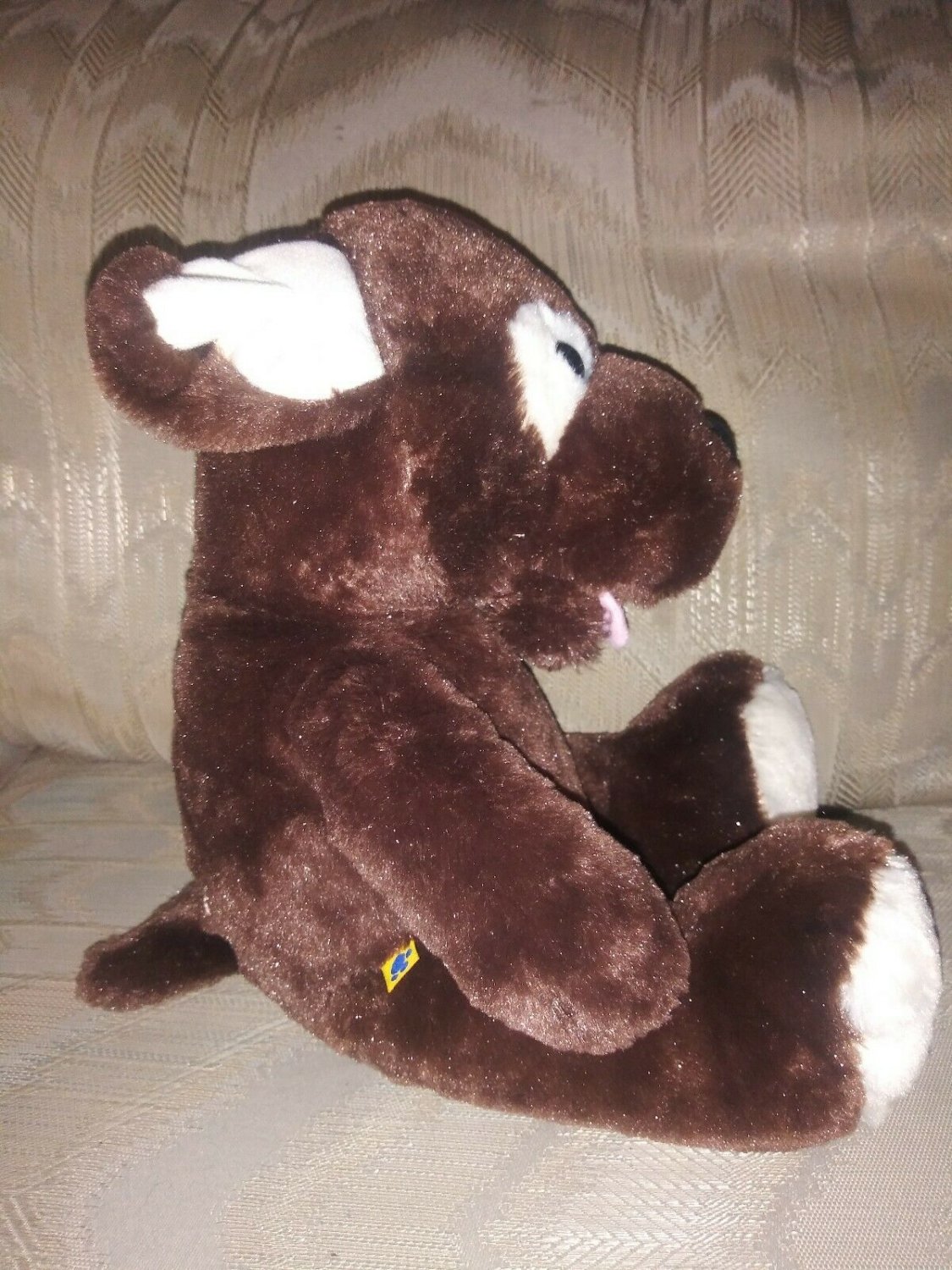 brown puppy stuffed animal